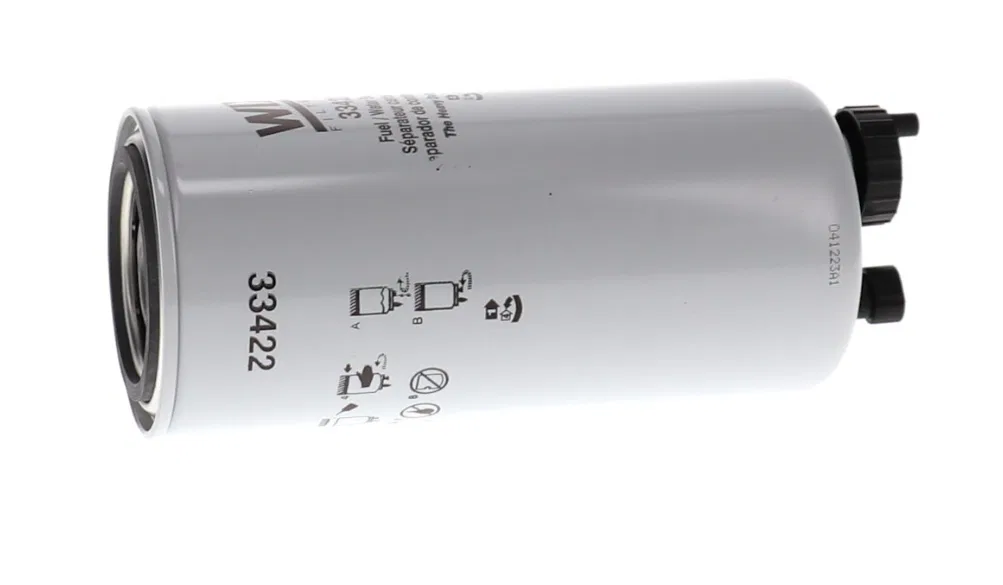 33422 – WIX FILTR HD Fuel Filter, Spin-On Fuel/ Water Separator Filter 9.378 Inch Height x 3.657 Inch Outer Diameter ...